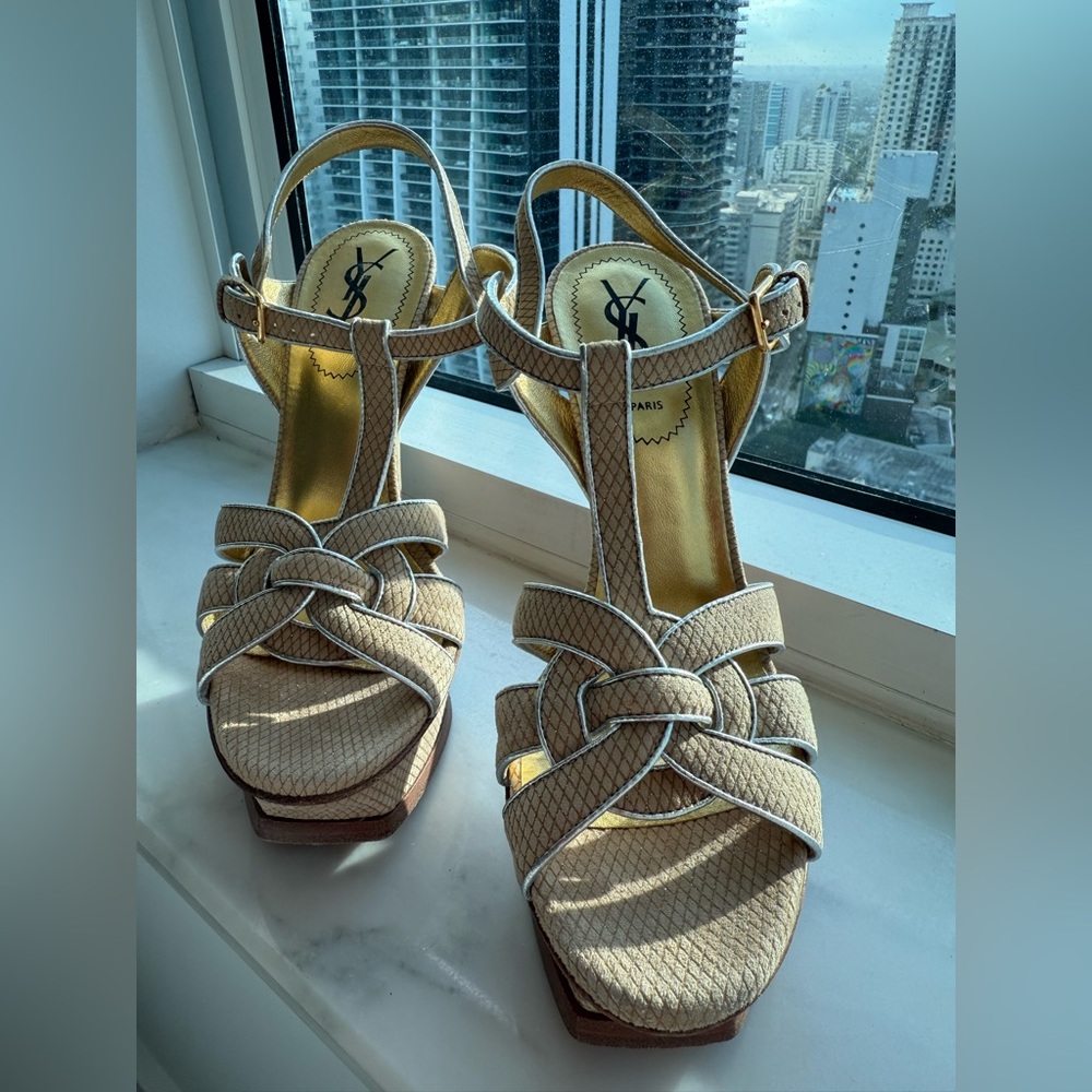 YSL heels - like new